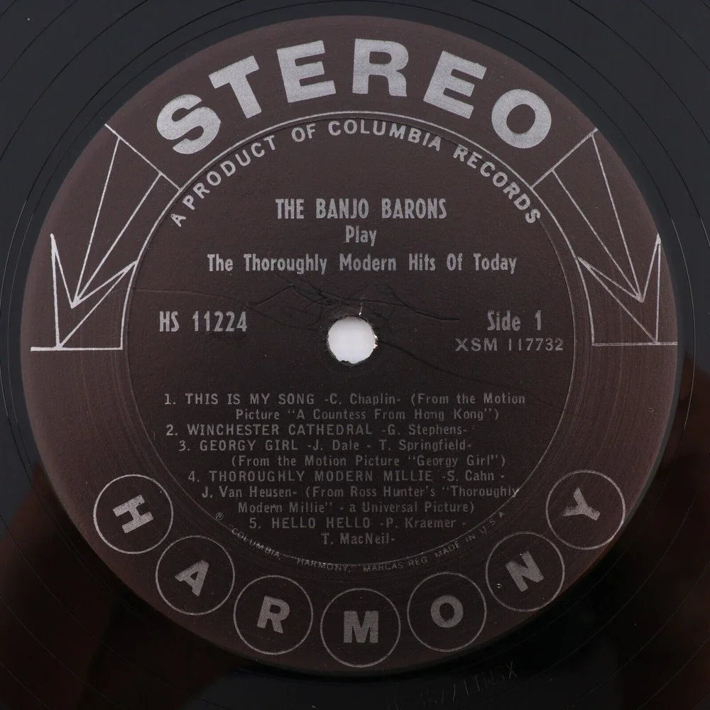 The Banjo Barons – The Throroughly Modern Hits Of Today Vinyl LP Record HS 11224 - Picture 7 of 16